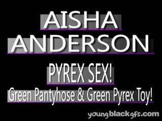 Captivating adolescenta negru mademoiselle aisha anderson